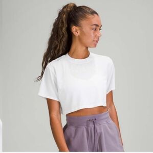 Lululemon All Yours Cropped Tee